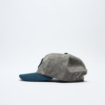 Pop Trading Company - O Sixpanel Hat (Grey/Navy)