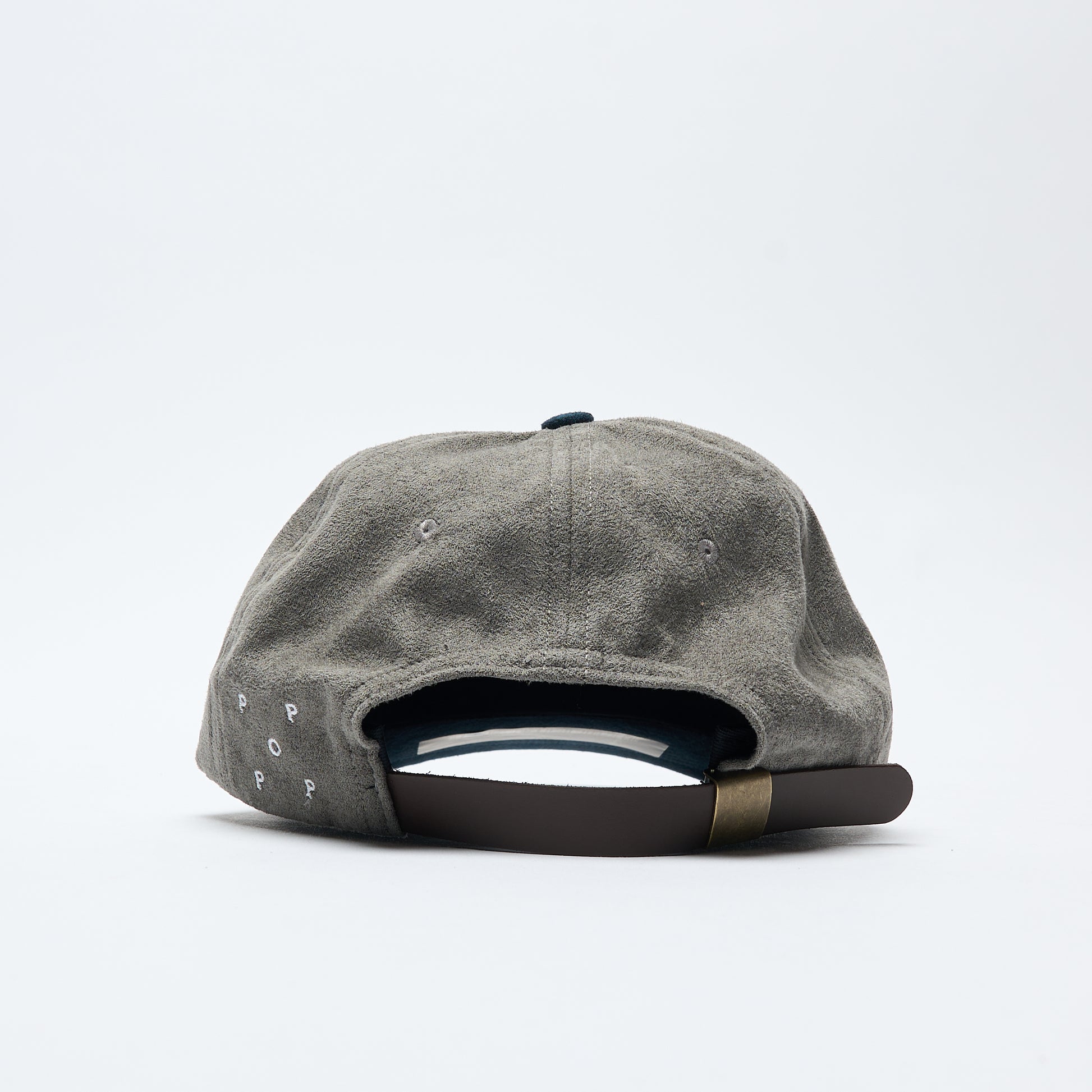 Pop Trading Company - O Sixpanel Hat (Grey/Navy)
