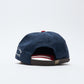 Pop Trading Company - O Sixpanel Hat (Navy/Goji Berry)