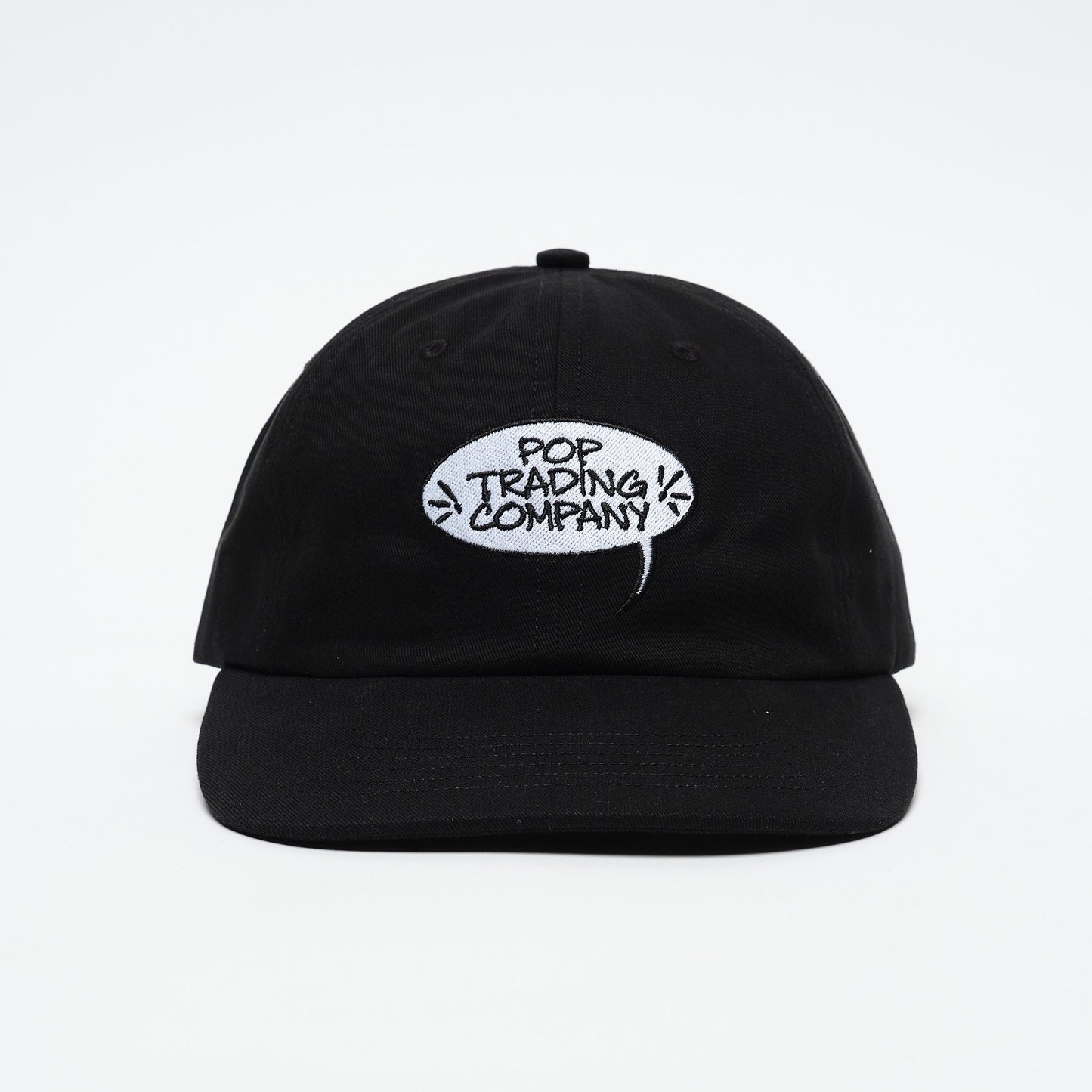 Pop Trading Company - fly sixpanel hat (Black)