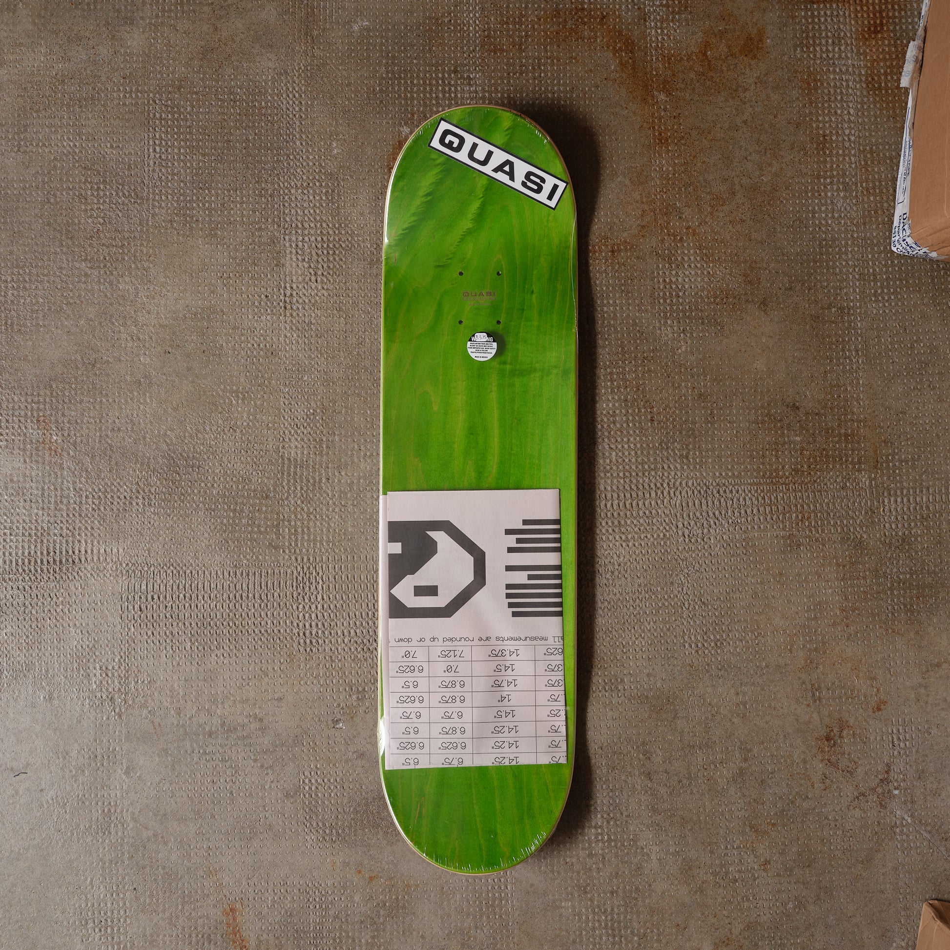 Quasi Skateboards - Dylan Jaeb Window Deck 8.375 (Taupe)