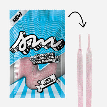 Laces - Sell 4 Me - Glittery Lace (Light Pink)
