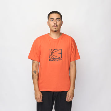 Rassvet - Men Big Logo Tee Shirt Knit (Orange)
