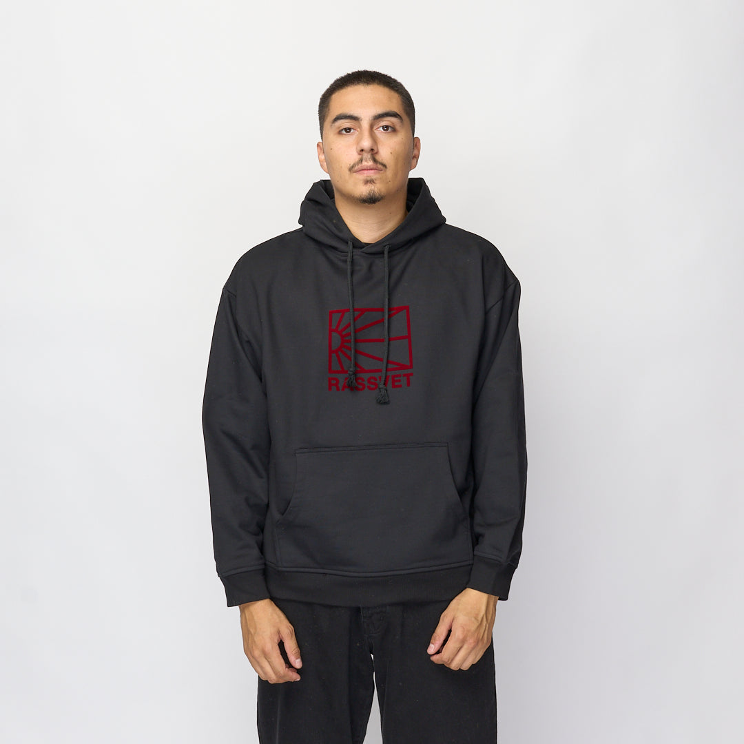 Rassvet - Men Logo Hoodie Knit (Black)