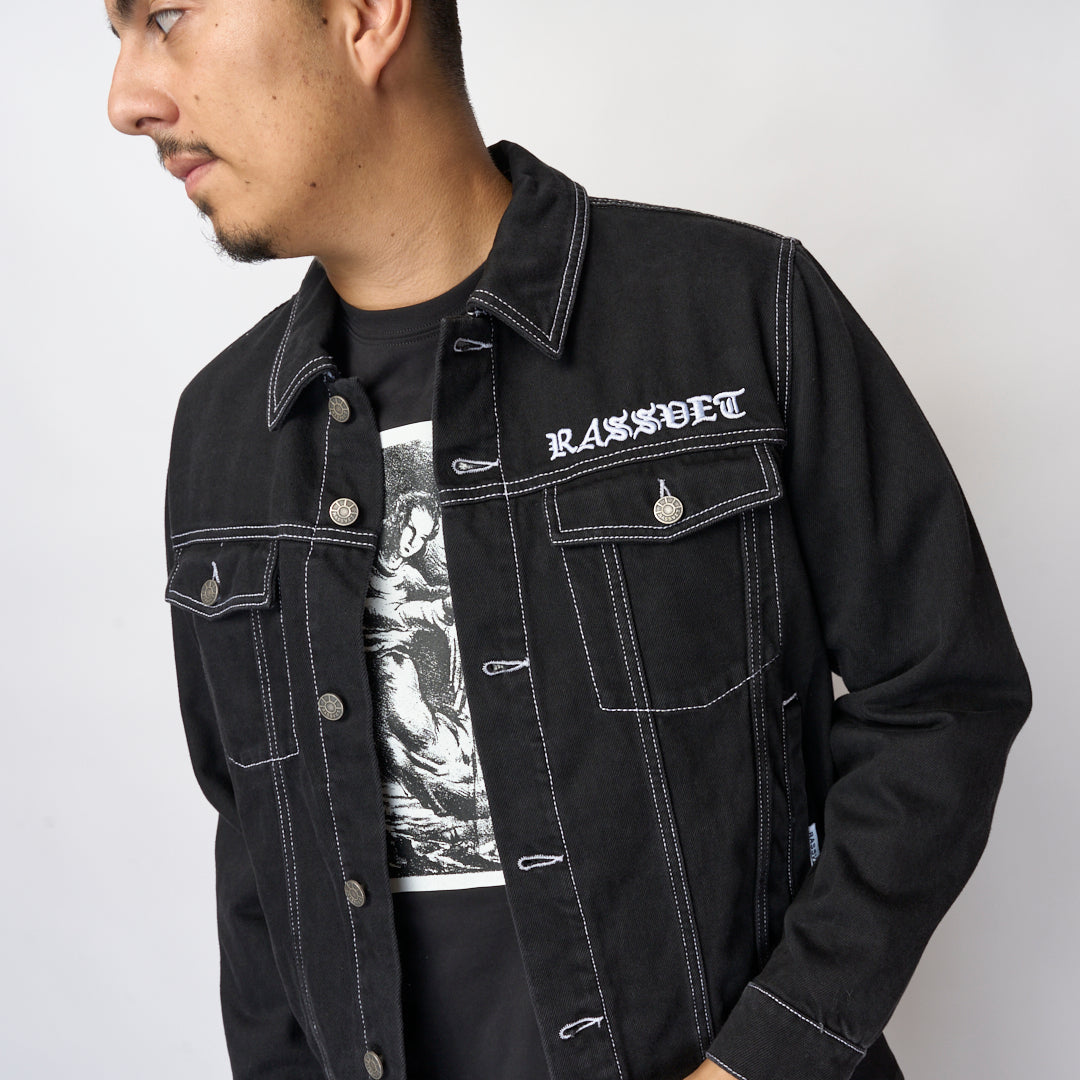 Rassvet - Men Sun Dance Denim Jacket Woven (Black)