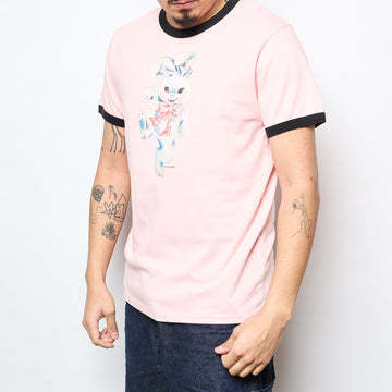 Rassvet - Bunny Ringer Tee-Shirt Knit (Pink)