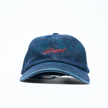 Rassvet - Denim 6 Panel Woven Cap (Dark Blue)