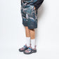 Rassvet - Swan Mesh Short Woven Print (Multi)