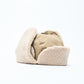 Rassvet - Waxed Cotton Trapper Hat Woven (Beige)