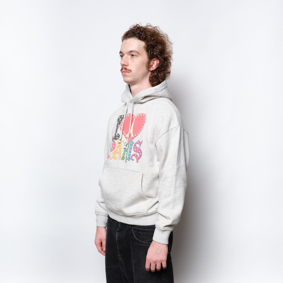 Rassvet Jewel Knit Hoodie (Ash Grey)