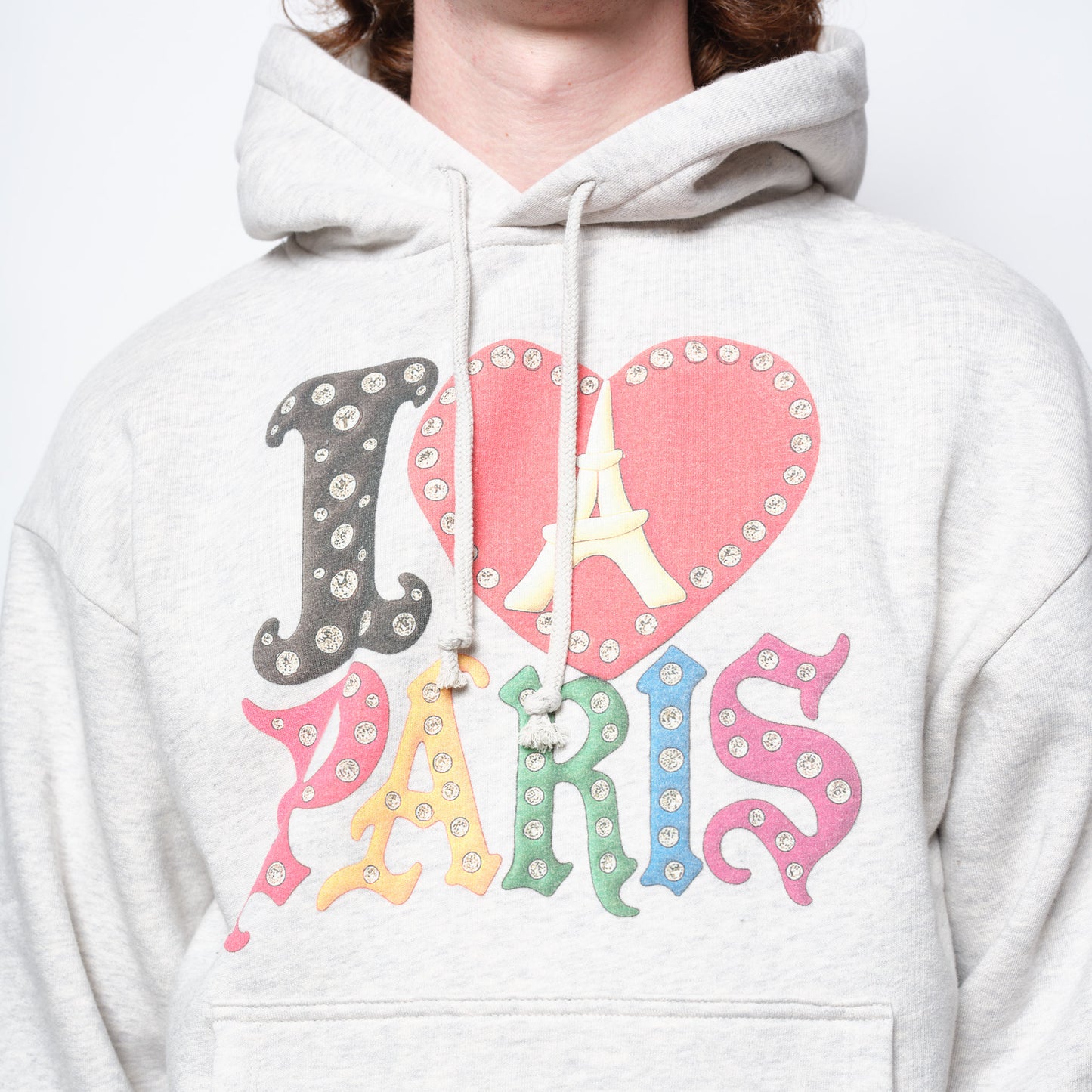 Rassvet Jewel Knit Hoodie (Ash Grey)