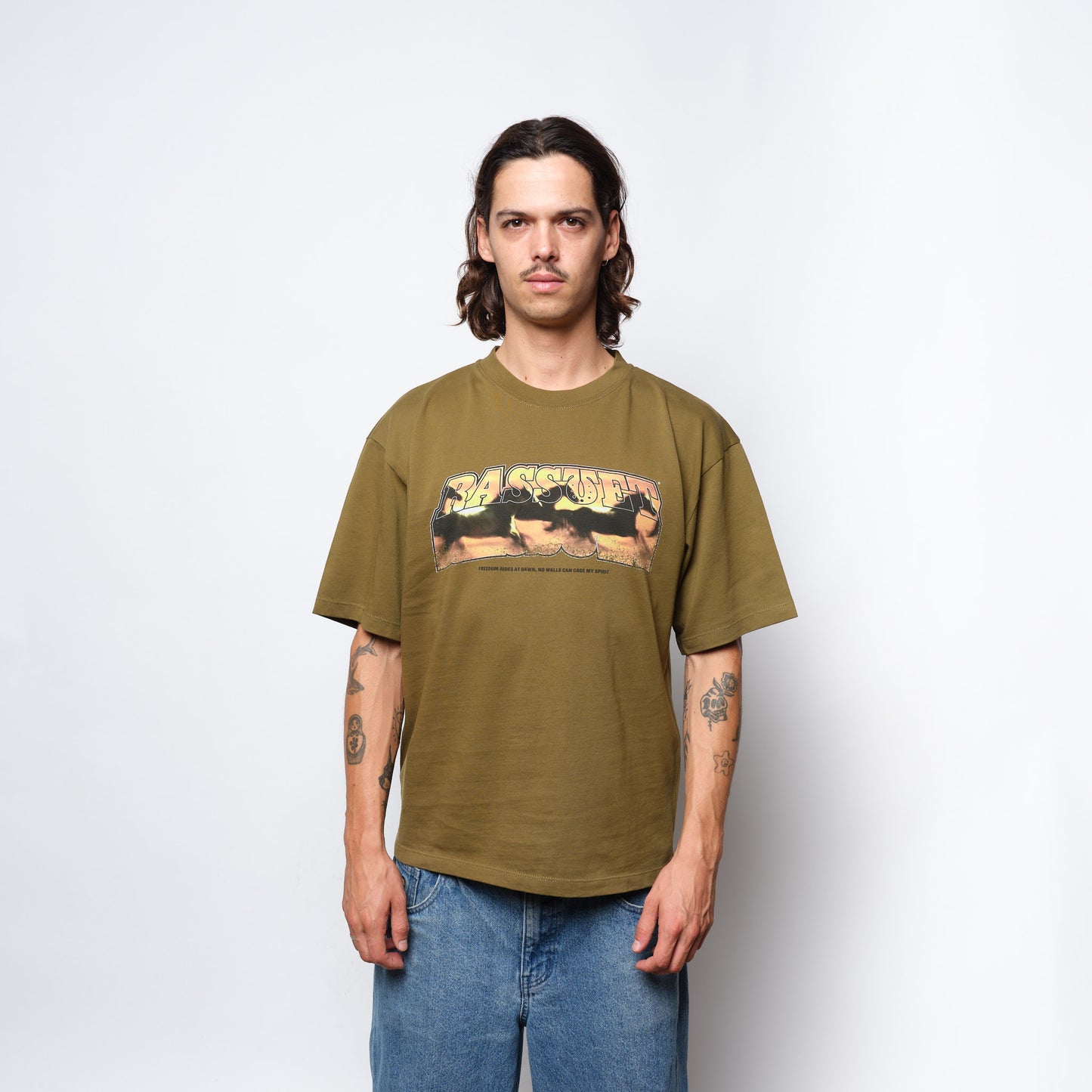 Rassvet Skateboards - Ranchero Tee Shirt Knit (Green)