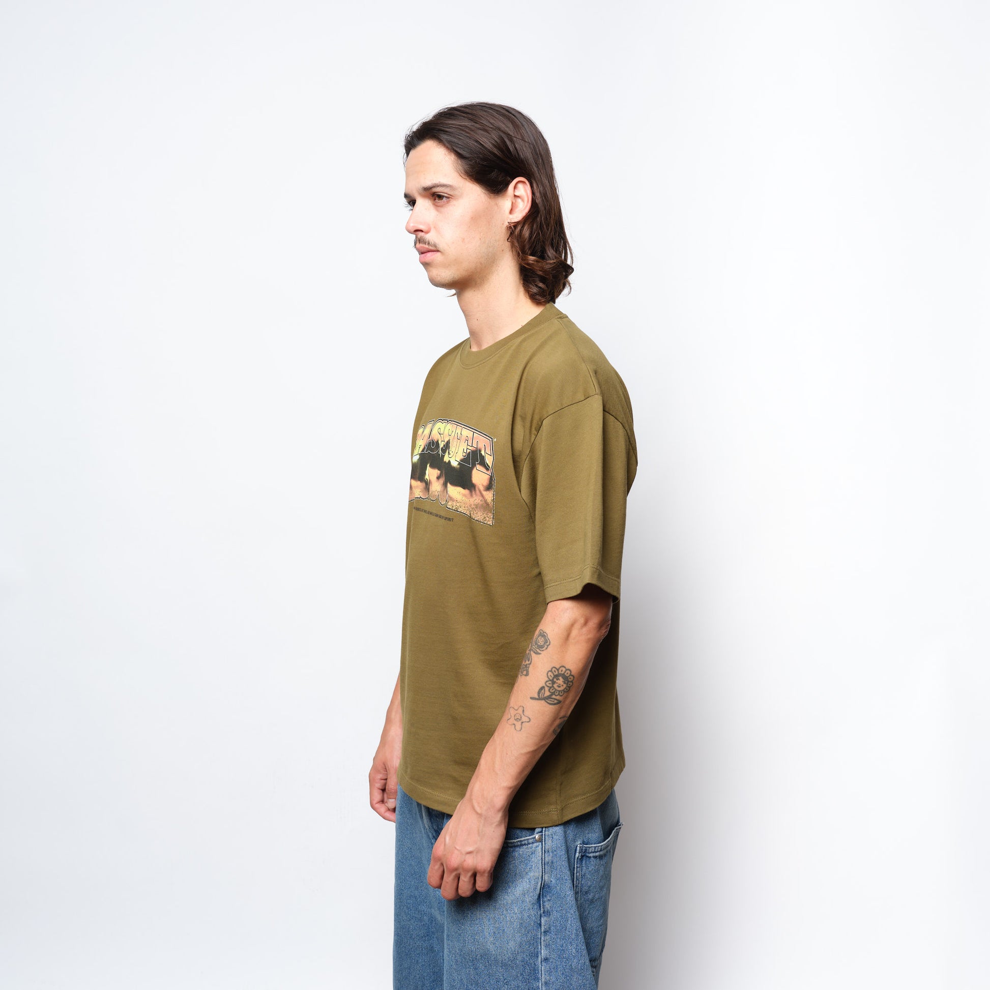 Rassvet Skateboards - Ranchero Tee Shirt Knit (Green)