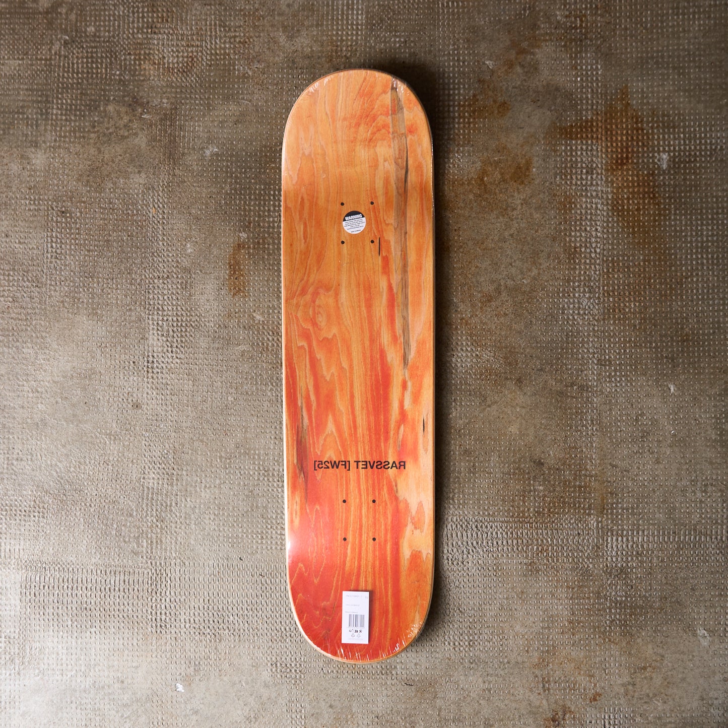 Rassvet Skateboards - Wood Mold Plaid 8.37