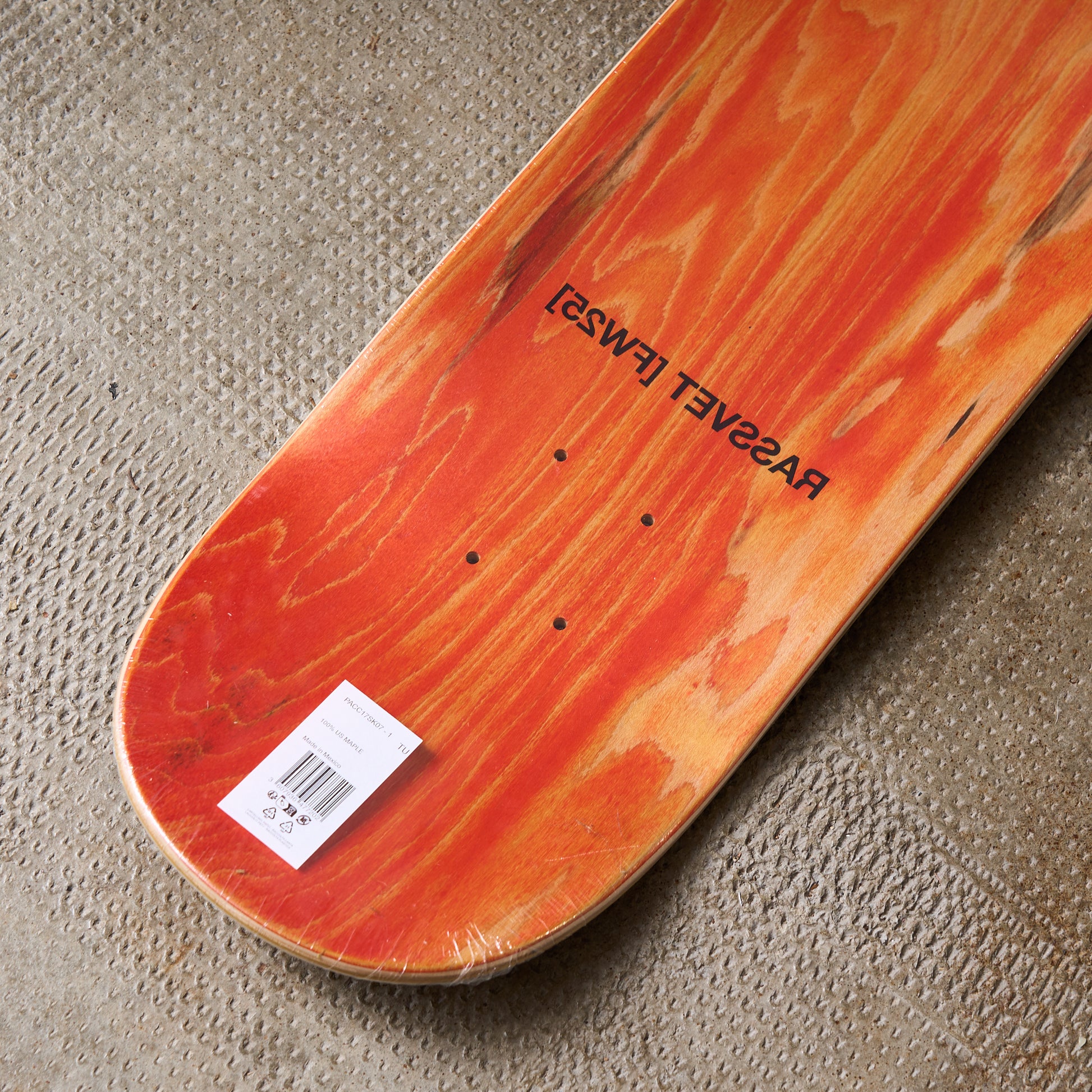 Rassvet Skateboards - Wood Mold Plaid 8.37