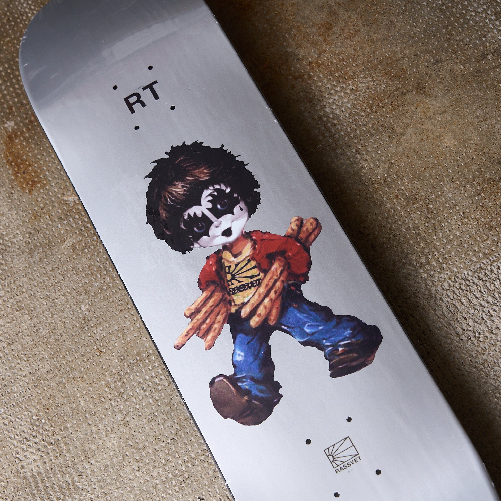 Rassvet Skateboards - Wood Mold Silver Remy Taveira 8.37