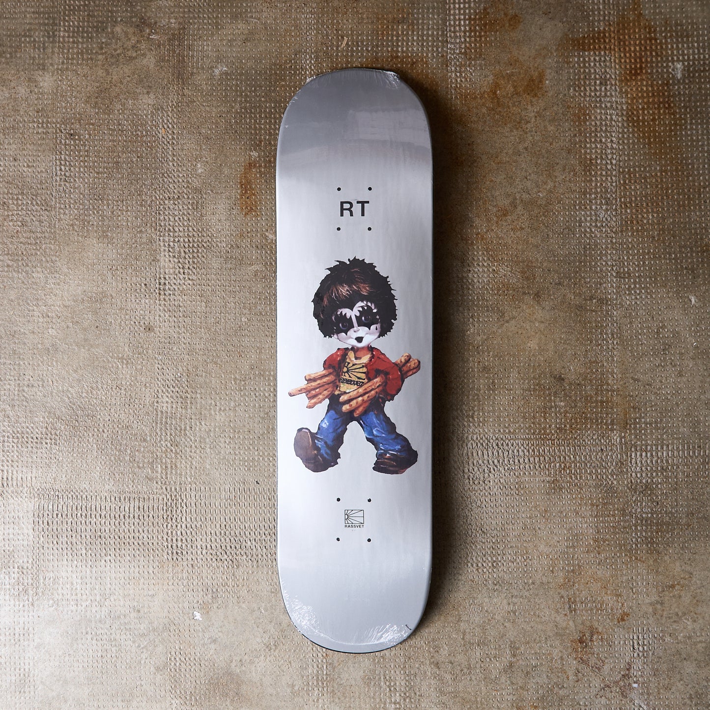 Rassvet Skateboards - Wood Mold Silver Remy Taveira 8.37