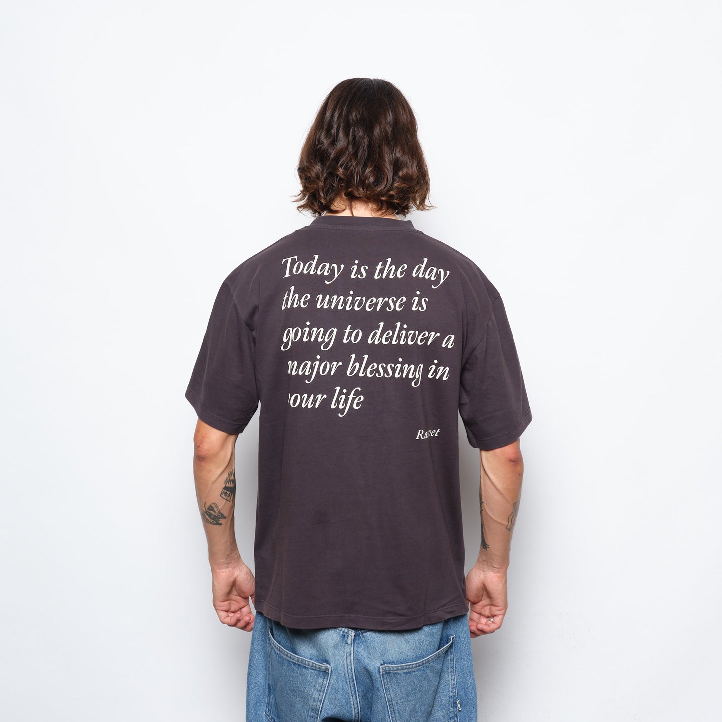 Rassvet Skateboards Blessings Tee Shirt Knit (Brown)