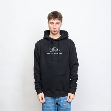 Rave Skateboard - Ent. Hoodie (Black)