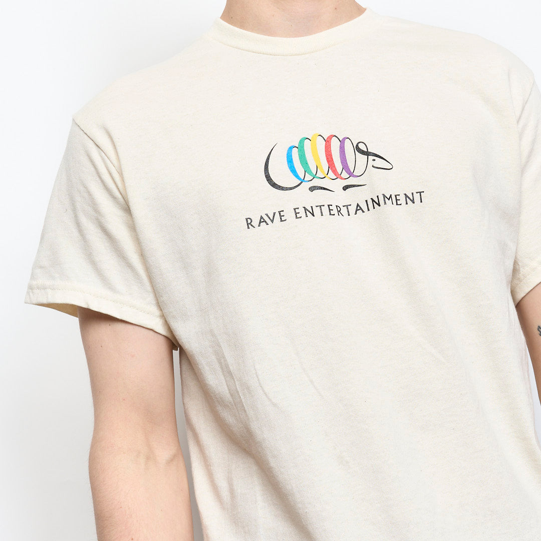 Rave Skateboards - Ent. Tee (Natural)