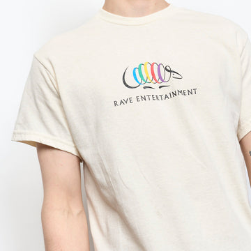 Rave Skateboards - Ent. Tee (Natural)