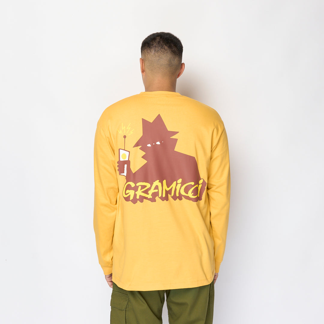 Real Bad Man - Gramicci x RBM Records LS Tee (Mustard)