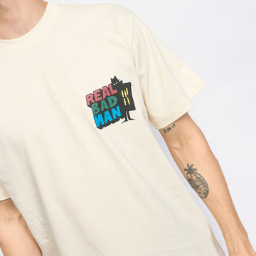 Real Bad Man - RBM Logo Tee VOL. 12 (Muted Yellow)