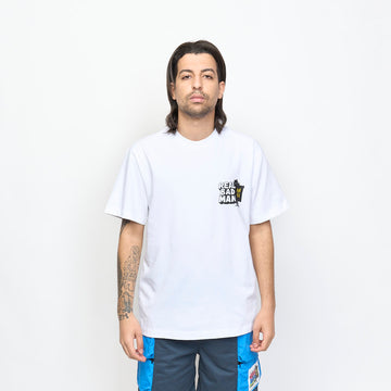 Real Bad Man - Who Goes There SS Organic Tee (White)