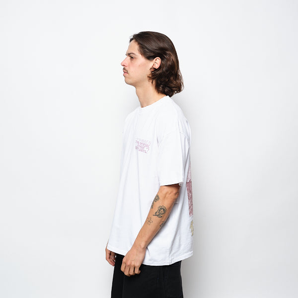 Real Bad Man - Psychic Power of Plants SS Tee (White)