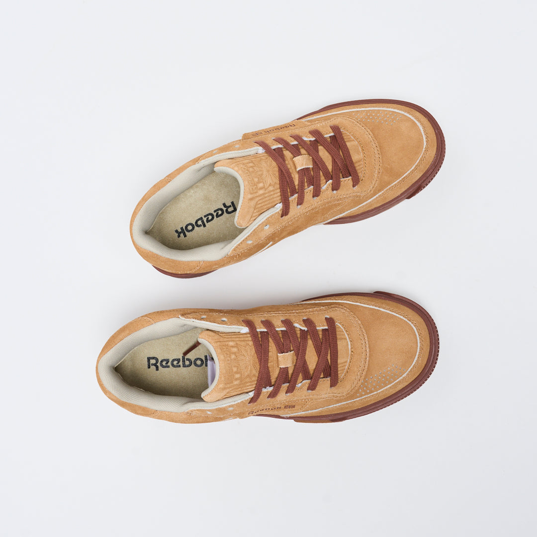 Reebok - Club C LTD Rust Edge Suede (Wheat/Brown)