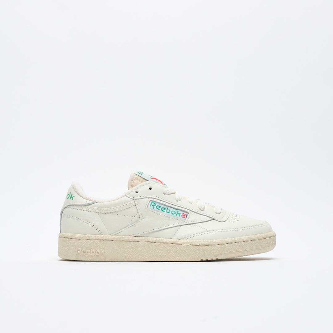 Reebok Club C 85 Vintage Chalk Paper White Glen Green MILK STORE