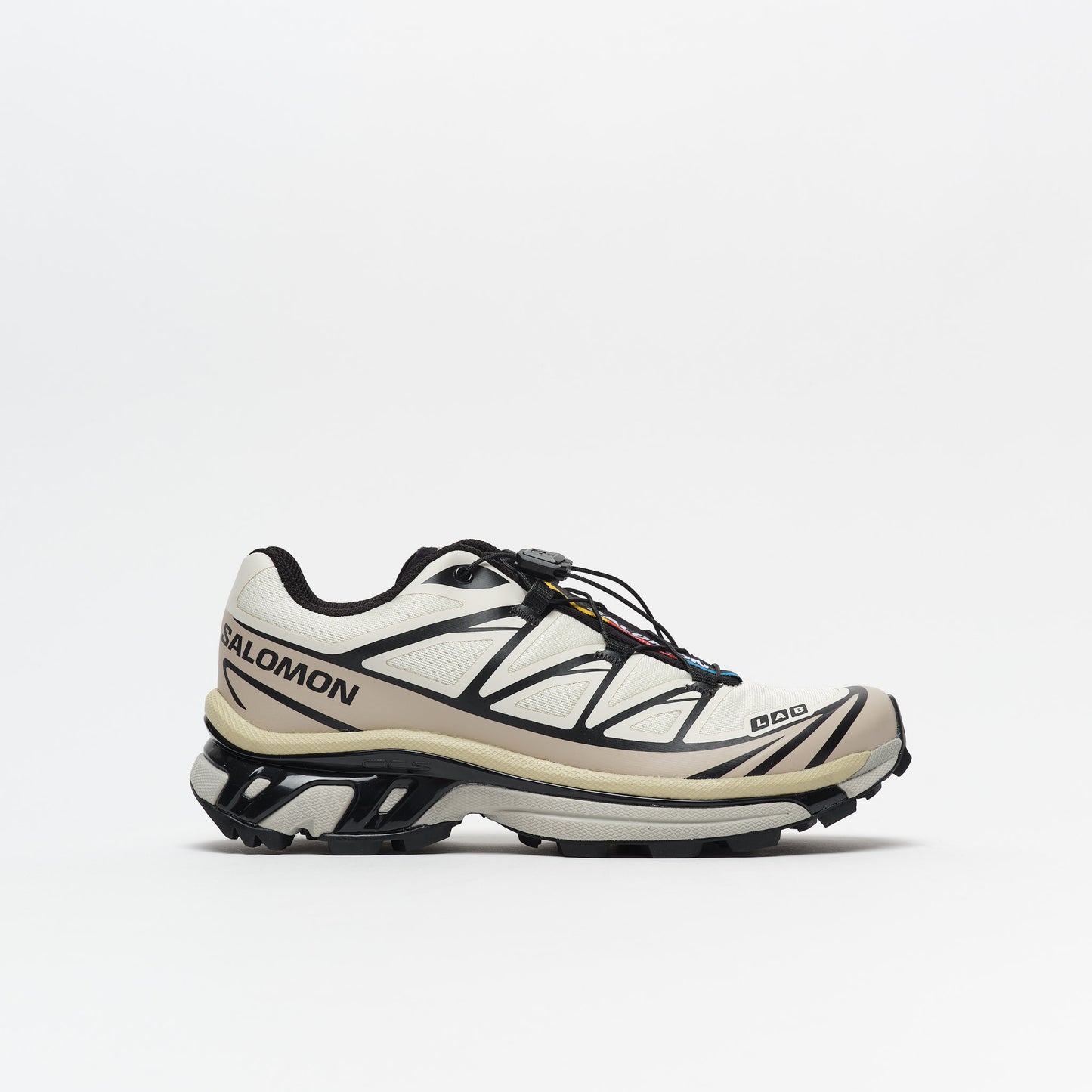 Salomon XT-6 Vanilla Ice/Black/Silver Cloud