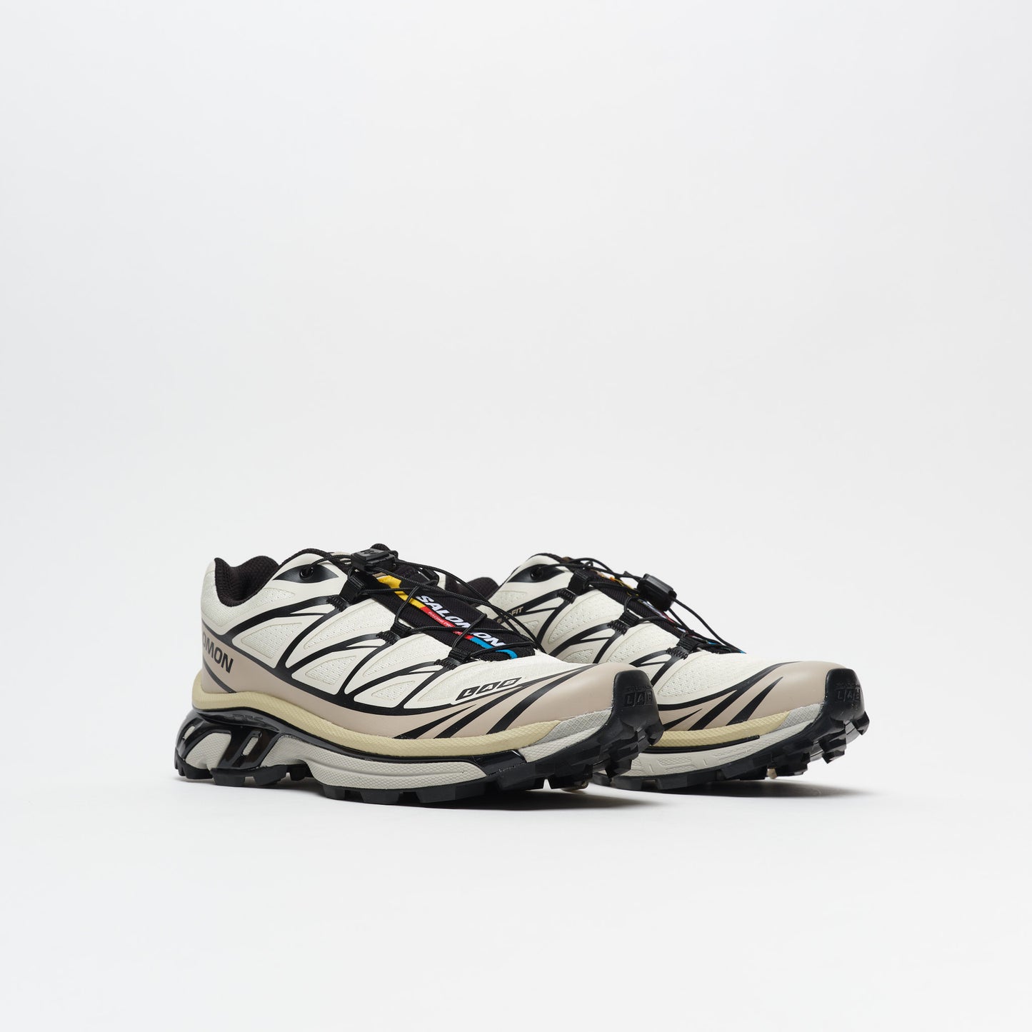 Salomon XT-6 Vanilla Ice/Black/Silver Cloud