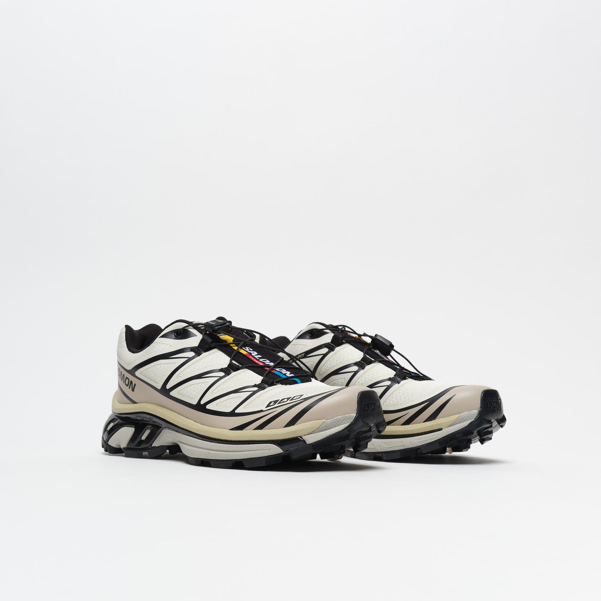 Salomon XT-6 Vanilla Ice/Black/Silver Cloud