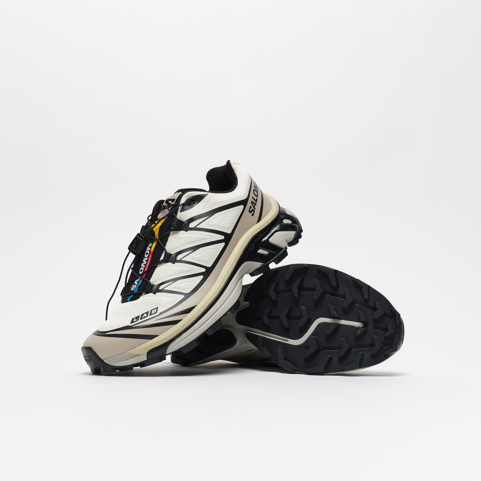 Salomon XT-6 Vanilla Ice/Black/Silver Cloud