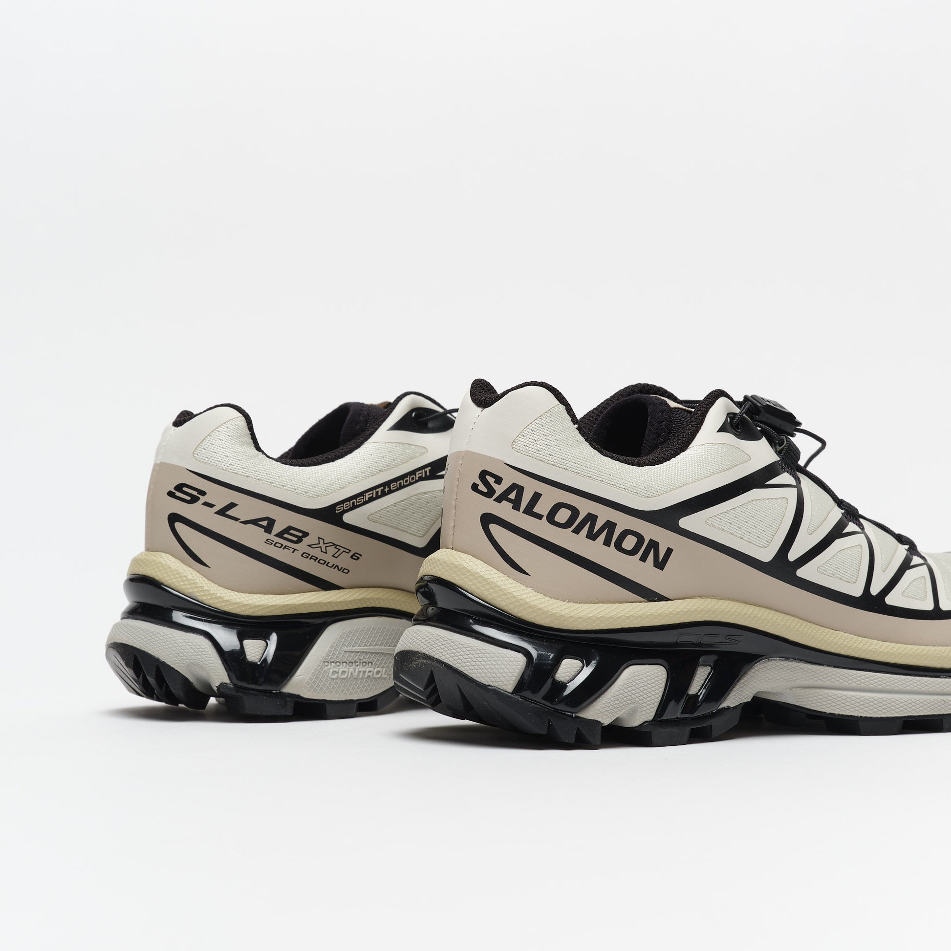Salomon XT-6 Vanilla Ice/Black/Silver Cloud