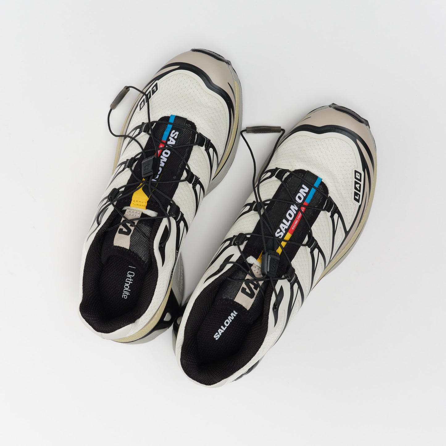 Salomon XT-6 Vanilla Ice/Black/Silver Cloud