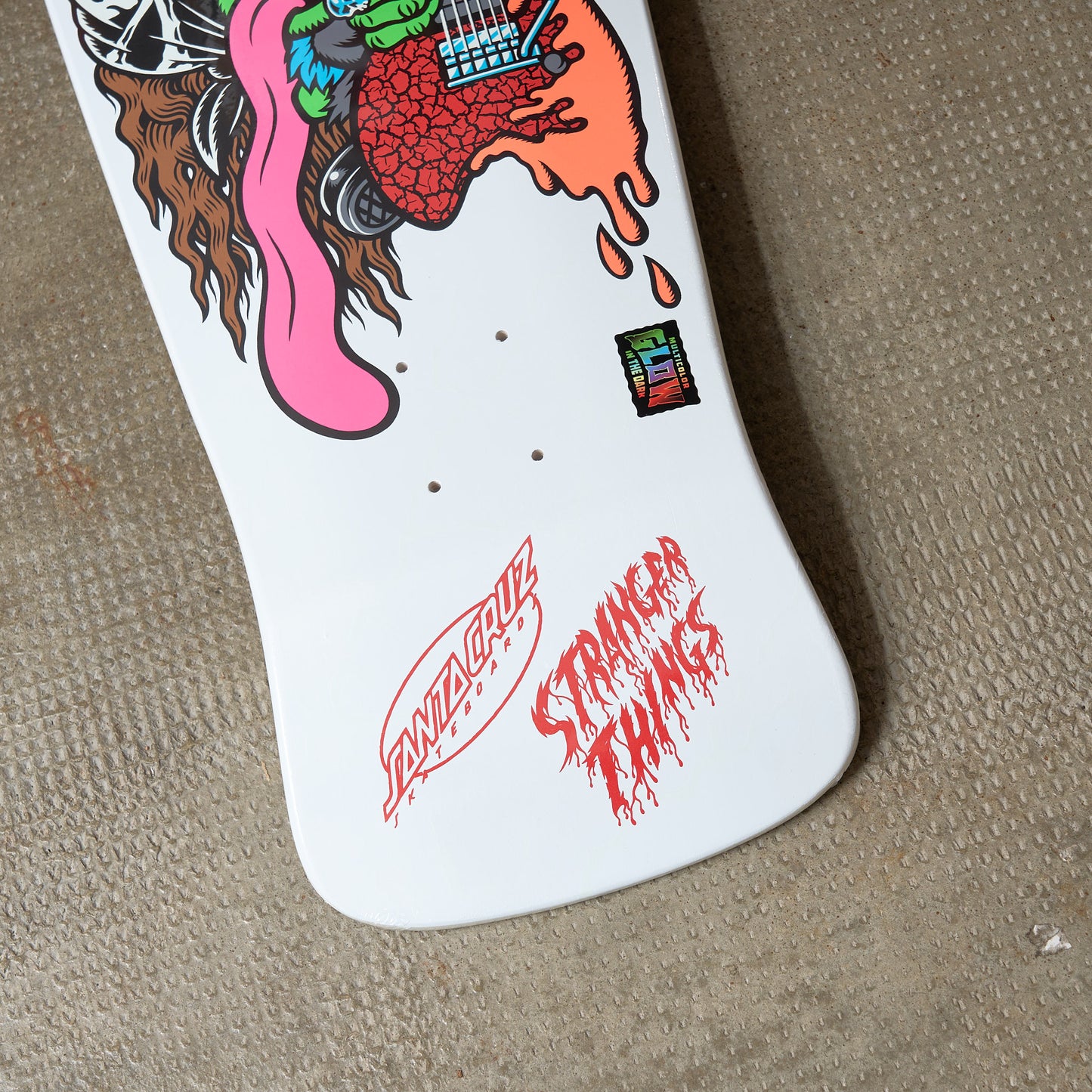 Santa Cruz - ST Meek Slasher Eddie Reveal Deck 10.1 X 31.13 "Stranger Things"