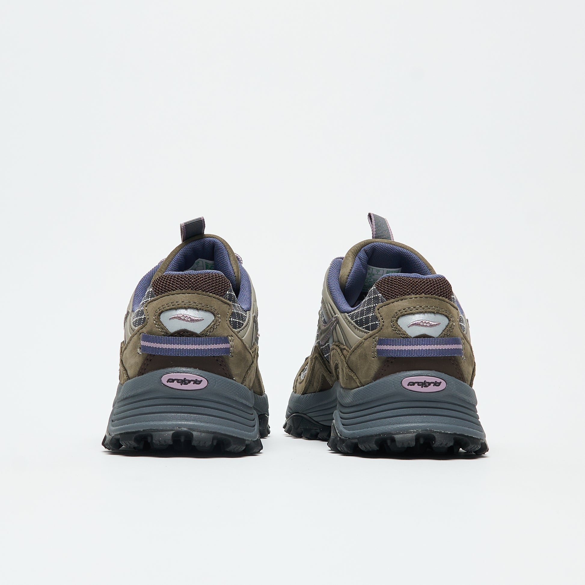 Saucony - Grid Aura X (Dark Grey/Mud)