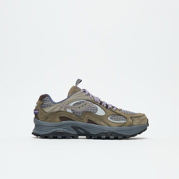 Saucony - Grid Aura X (Dark Grey/Mud)