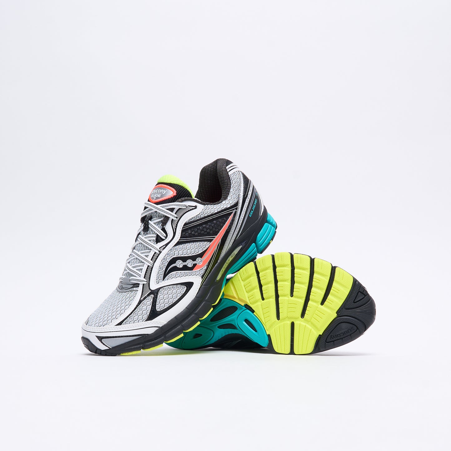 Saucony - Progrid Guide 7 (White/Teal)