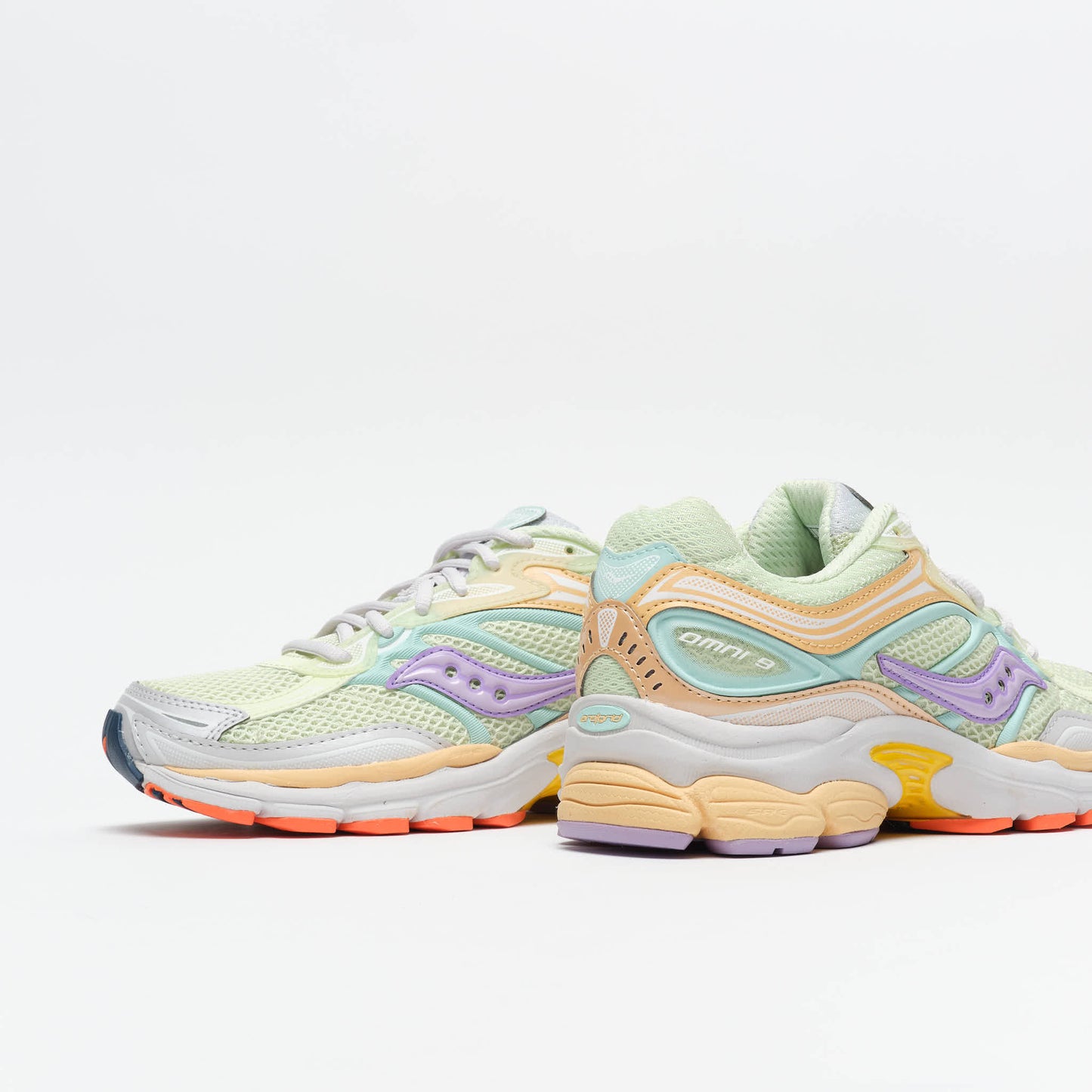 Saucony - Progrid Omni 9 (Lime / Orchid)