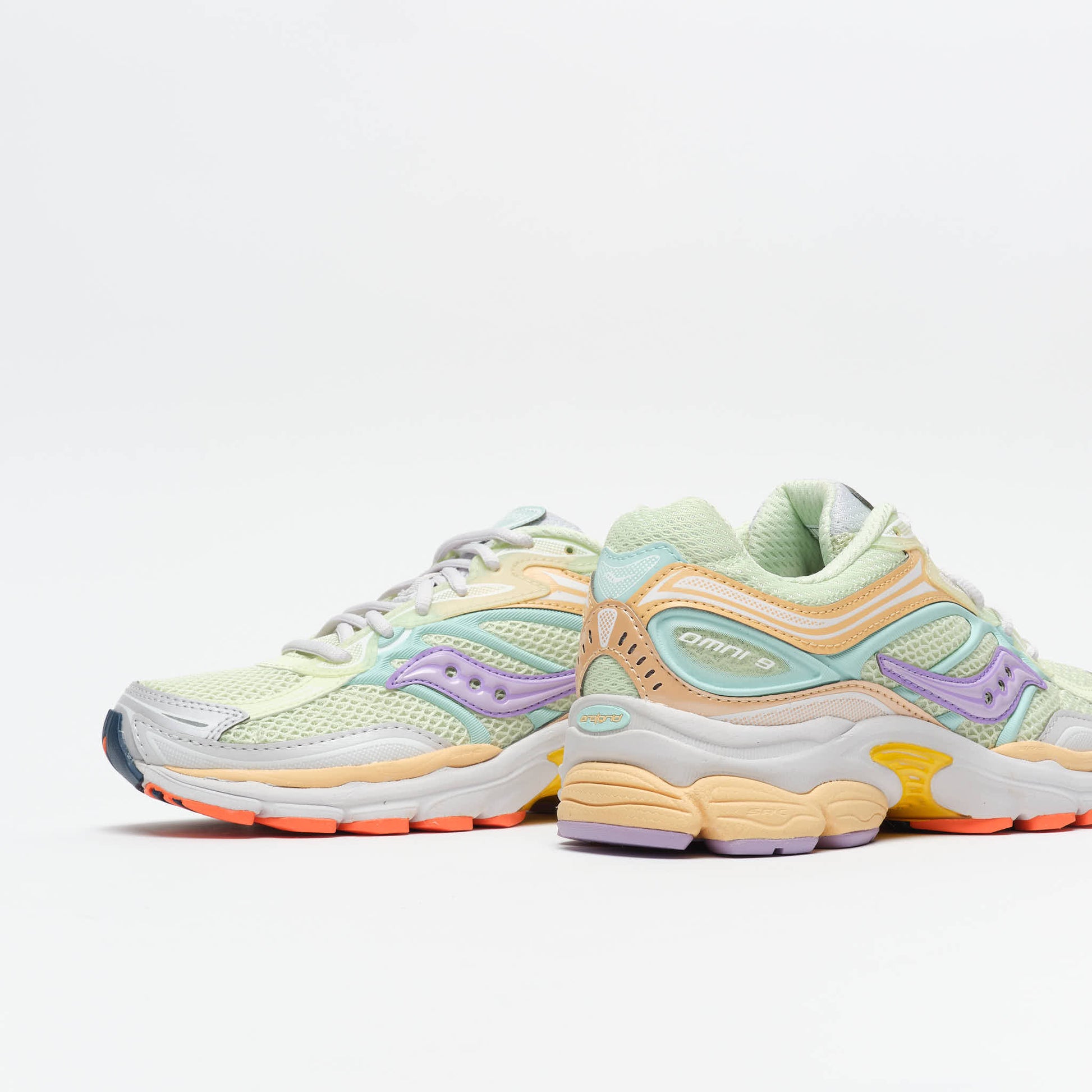 Saucony - Progrid Omni 9 (Lime / Orchid)