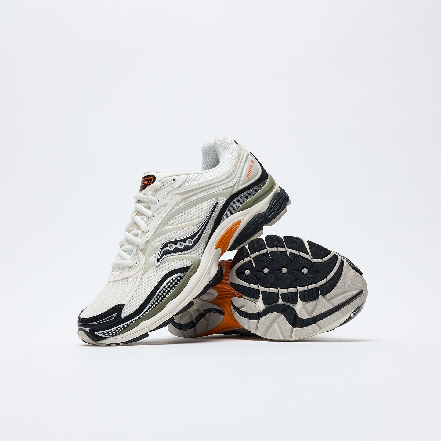 Saucony - Progrid Omni 9 (White/Turmeric)