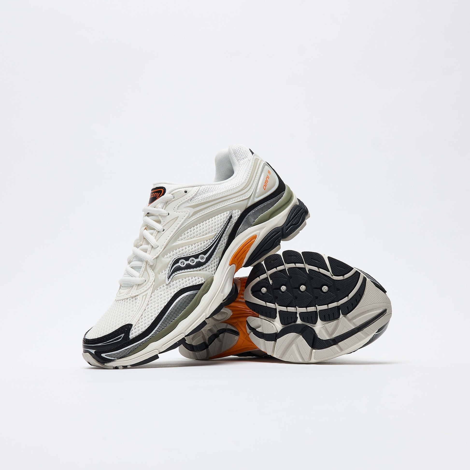 Saucony - Progrid Omni 9 (White/Turmeric)