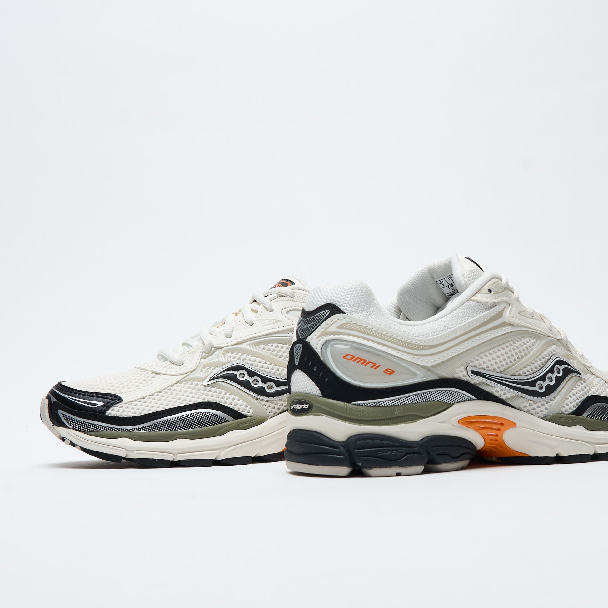 Saucony - Progrid Omni 9 (White/Turmeric)