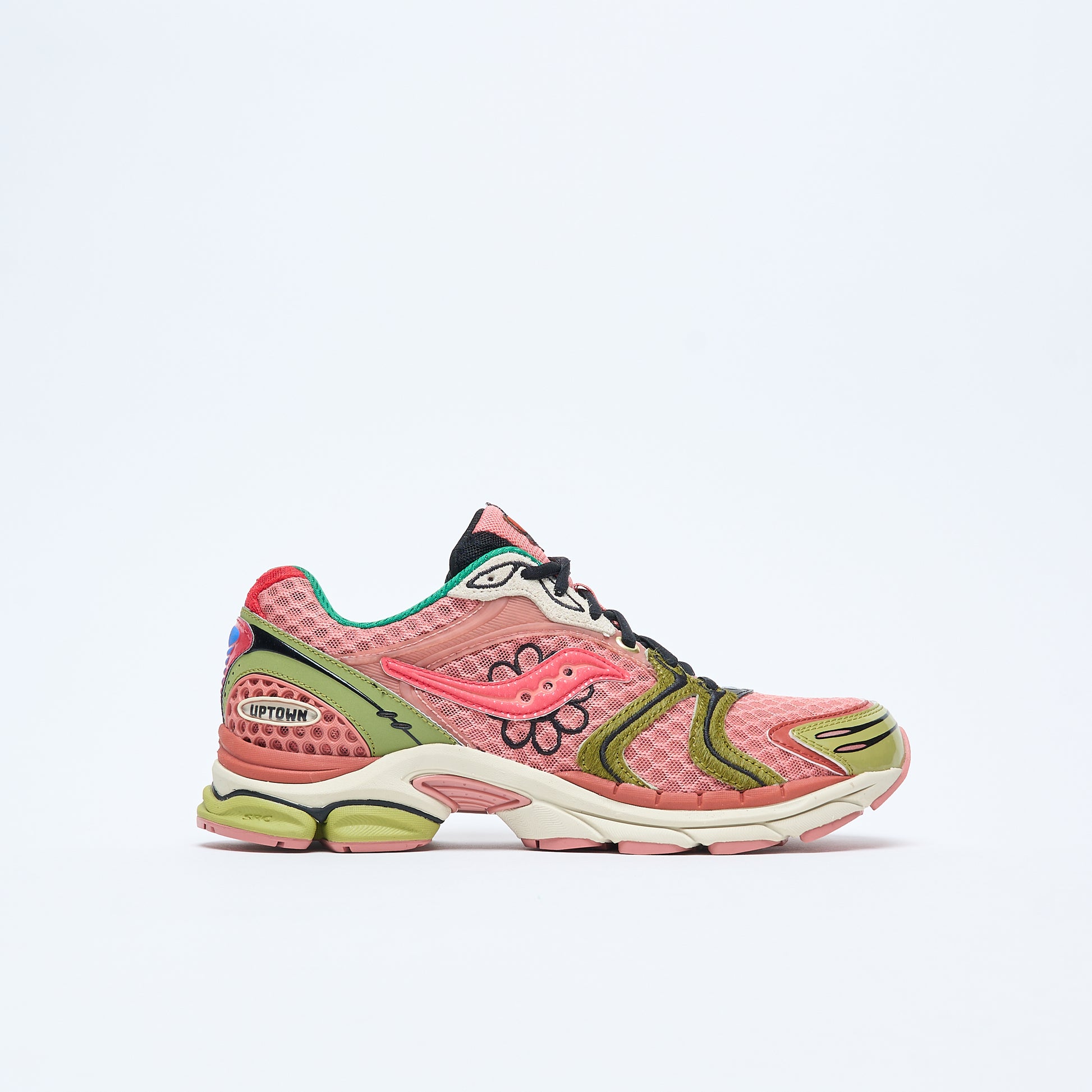 Saucony x Jae Tips - Progird Triumph 4 "Flowers Grows Uptown" (Peach/Leaf)