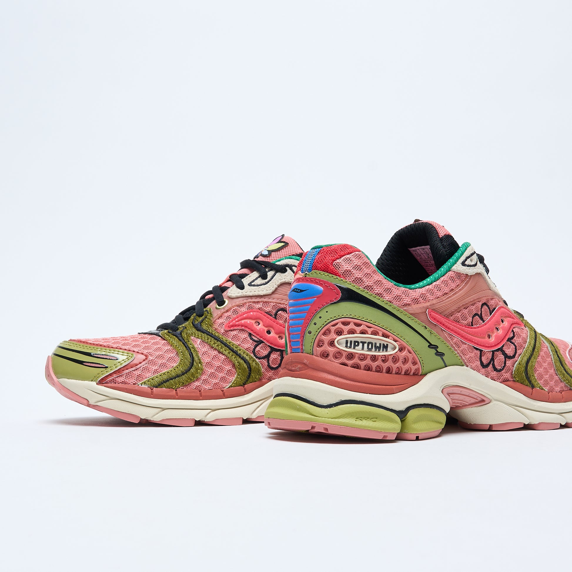 Saucony x Jae Tips - Progird Triumph 4 "Flowers Grows Uptown" (Peach/Leaf)