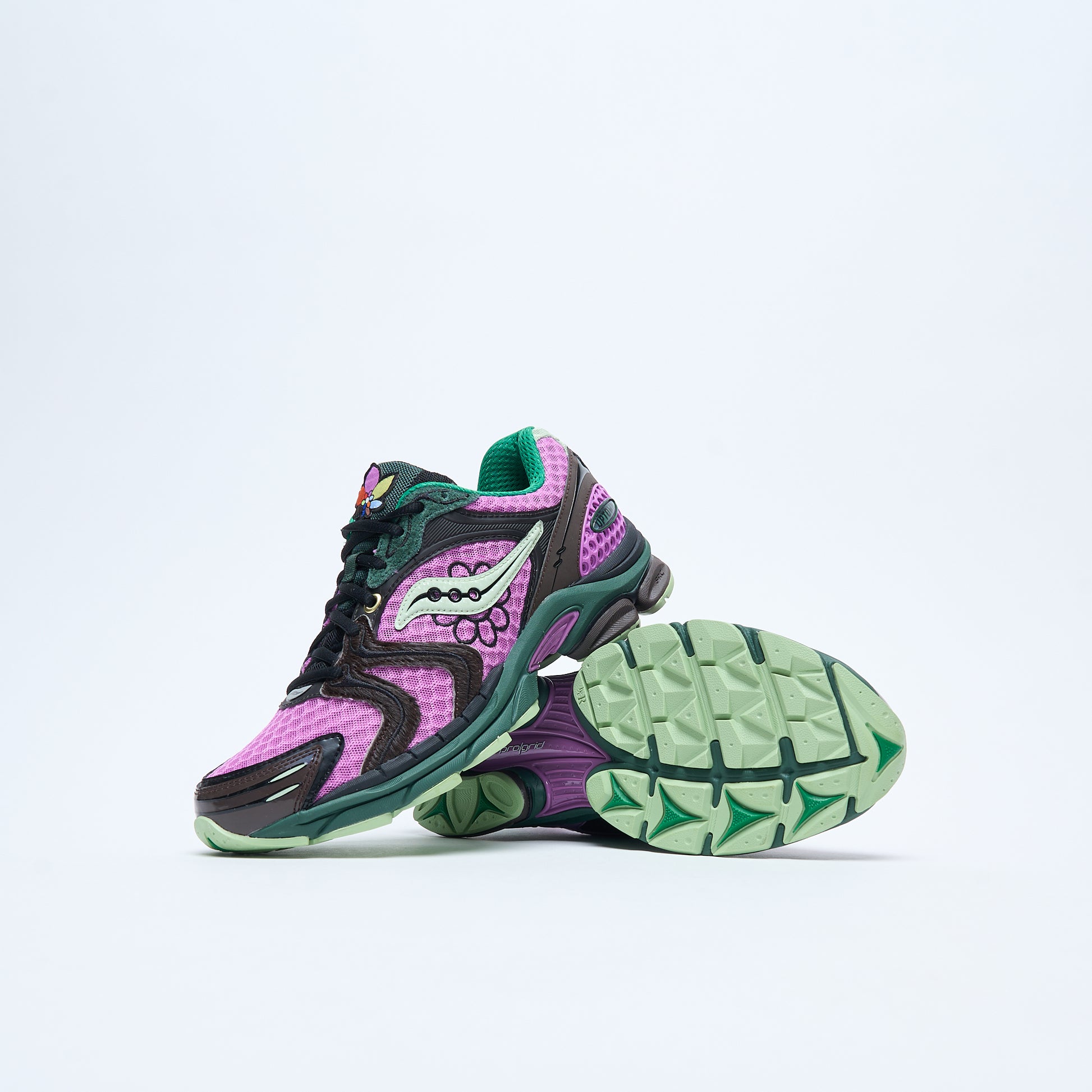 Saucony x Jae Tips - Progird Triumph 4 "Flowers Grows Uptown" (Violet/Earth)