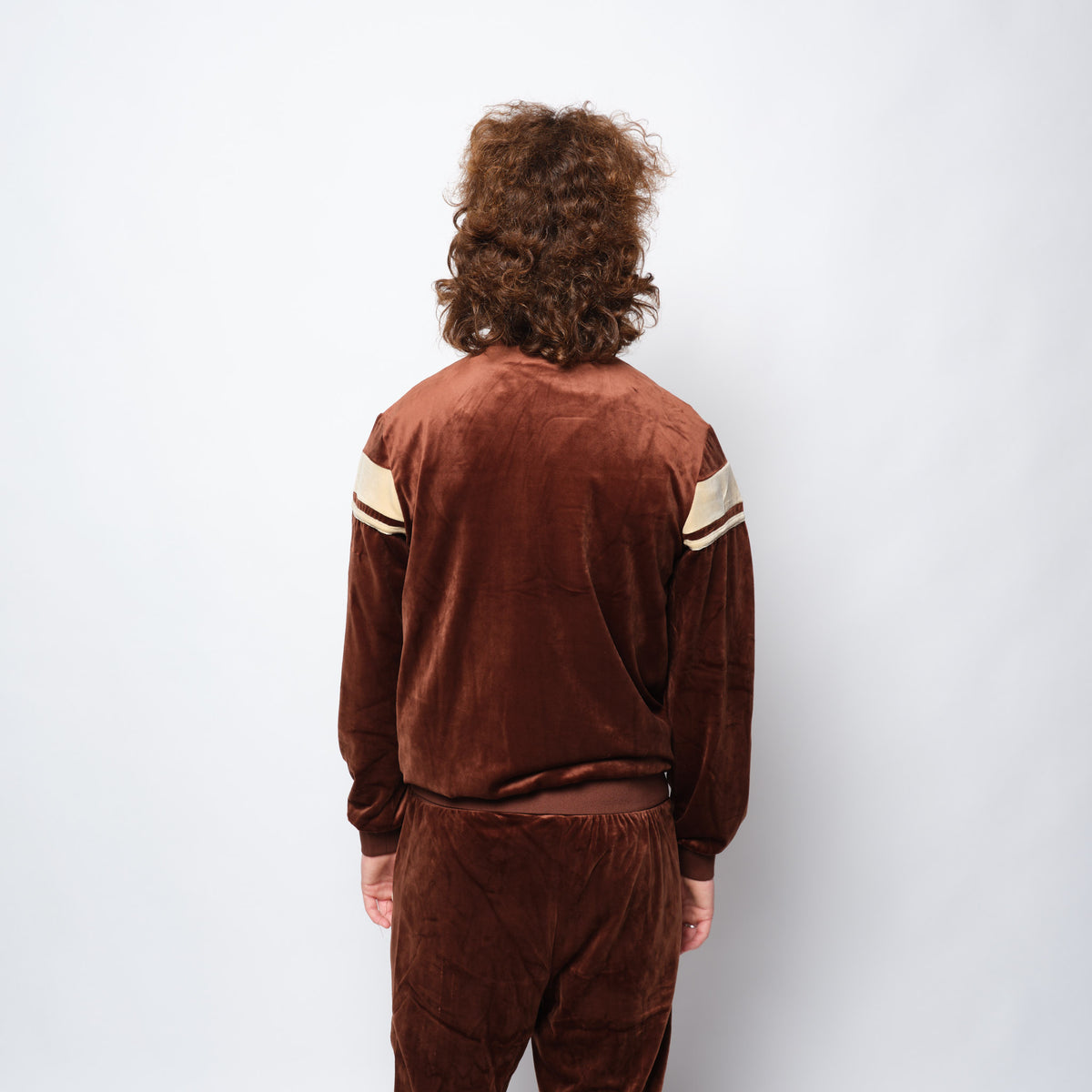 Sergio Tacchini - Damarindo Velour Tracktop 025 (Cappuccino/Mojave Desert)